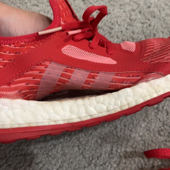 Red/pink Women’s ADIDAS pure boost x 10 - Picture 6 of 7